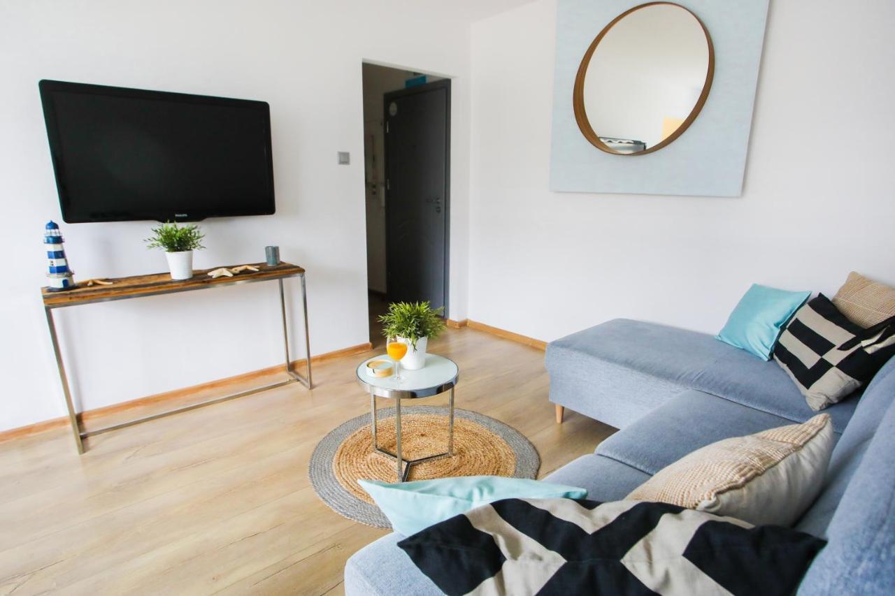 Apartament Blekitno Na Bialym Władysławowo Exterior foto