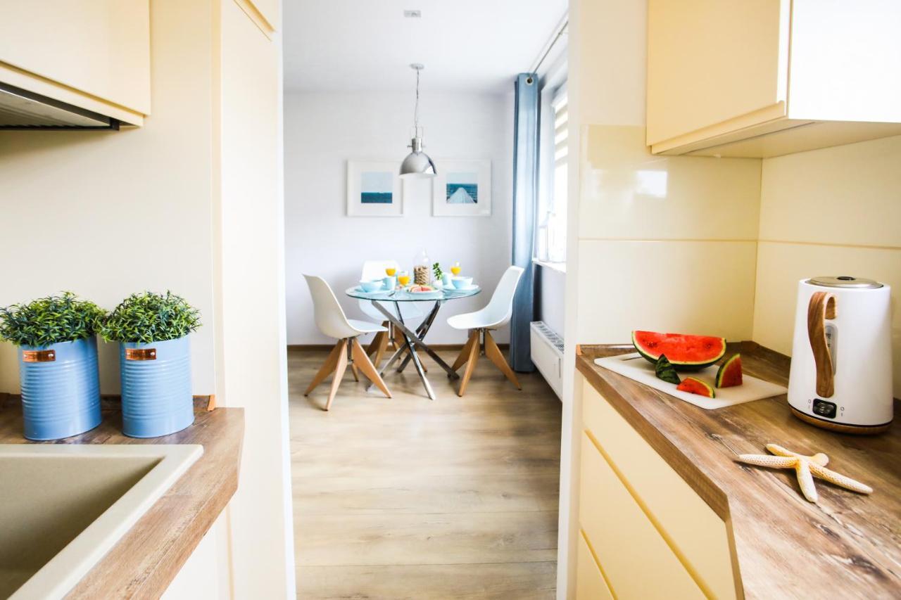 Apartament Blekitno Na Bialym Władysławowo Exterior foto